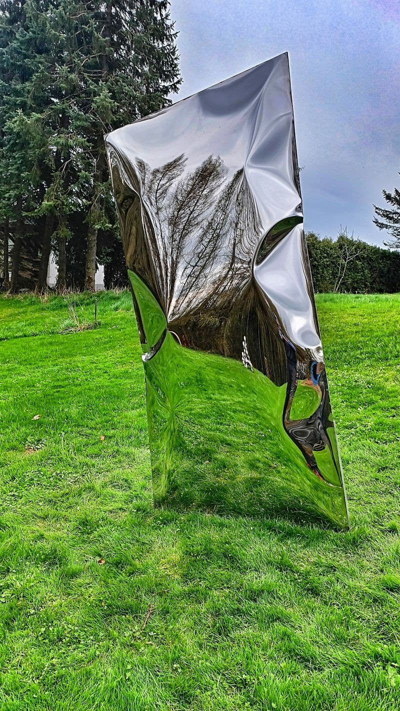 Martin Mühlberger: Spiegelungen – Mensch und Natur. Edelstahlkunst