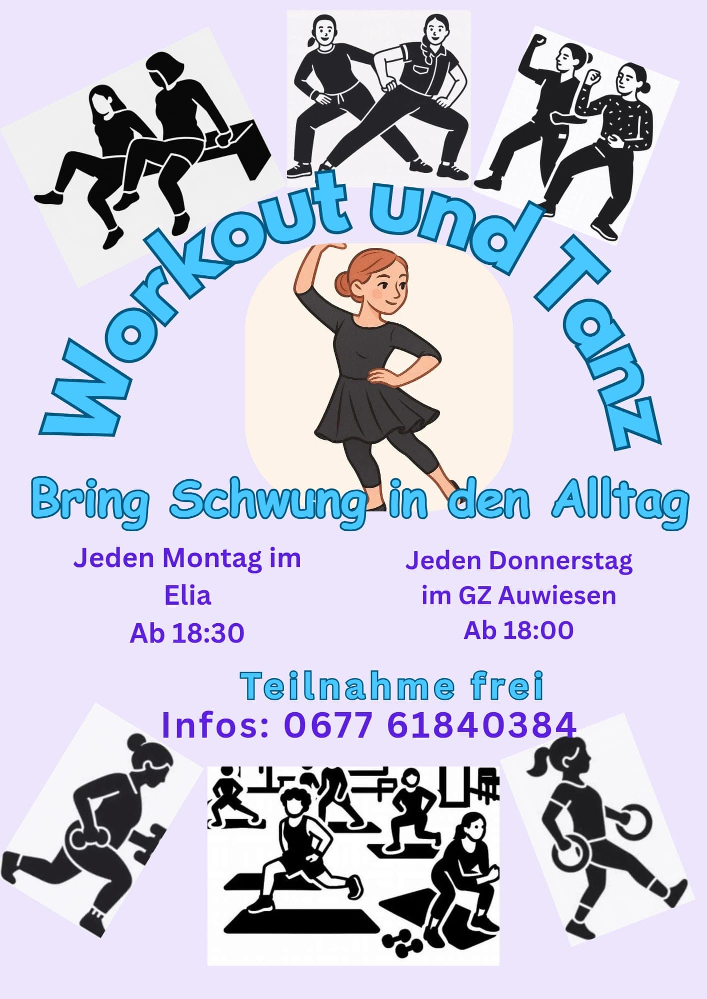 Workout und Tanz