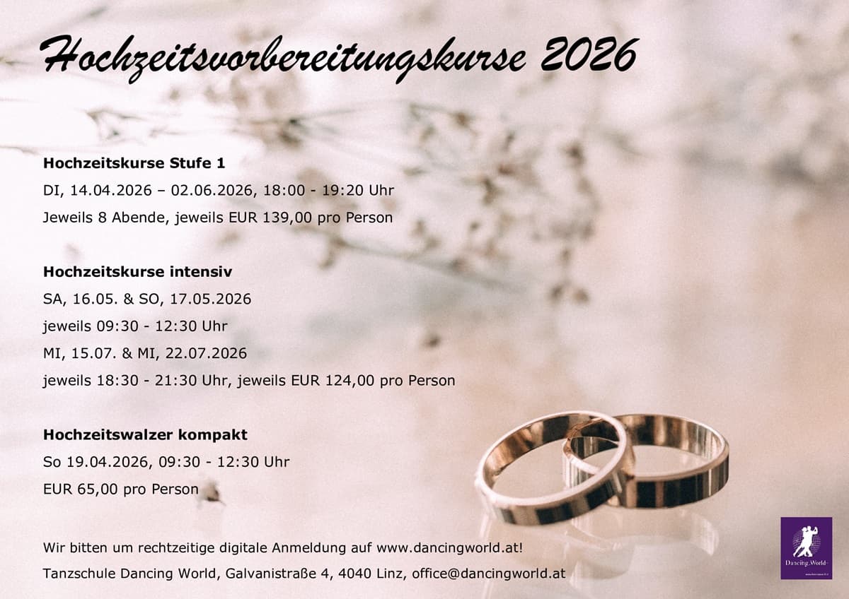 Hochzeitsvorbereitungskurs