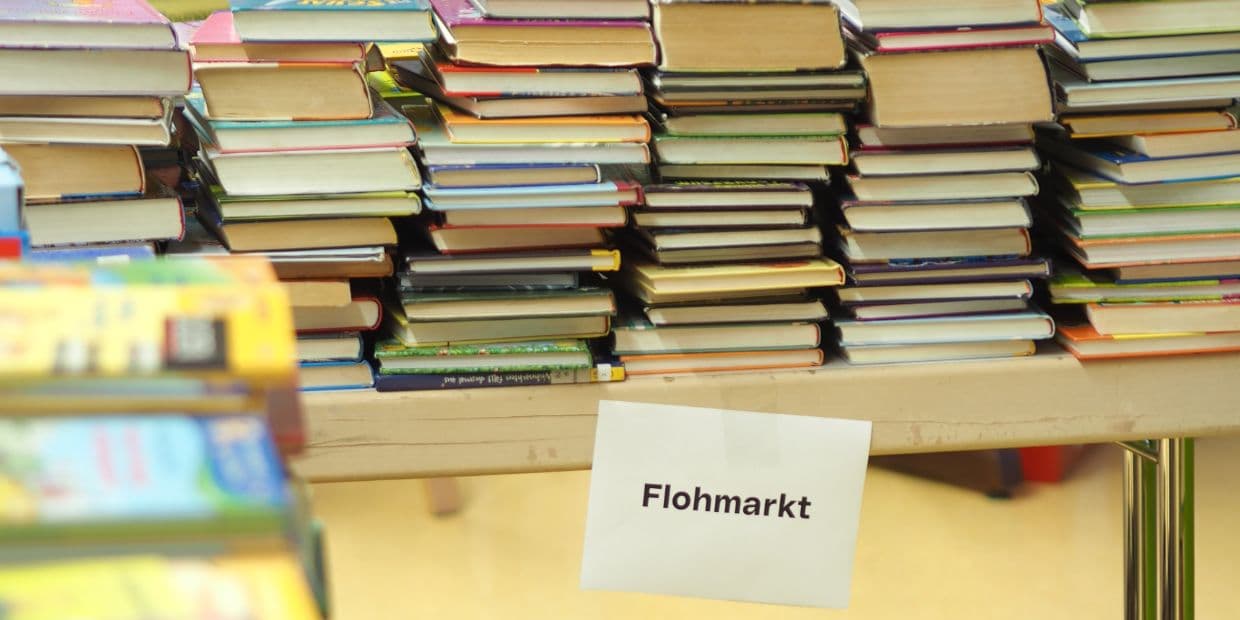 Flohmarkt der Stadtbibliothek Urfahr