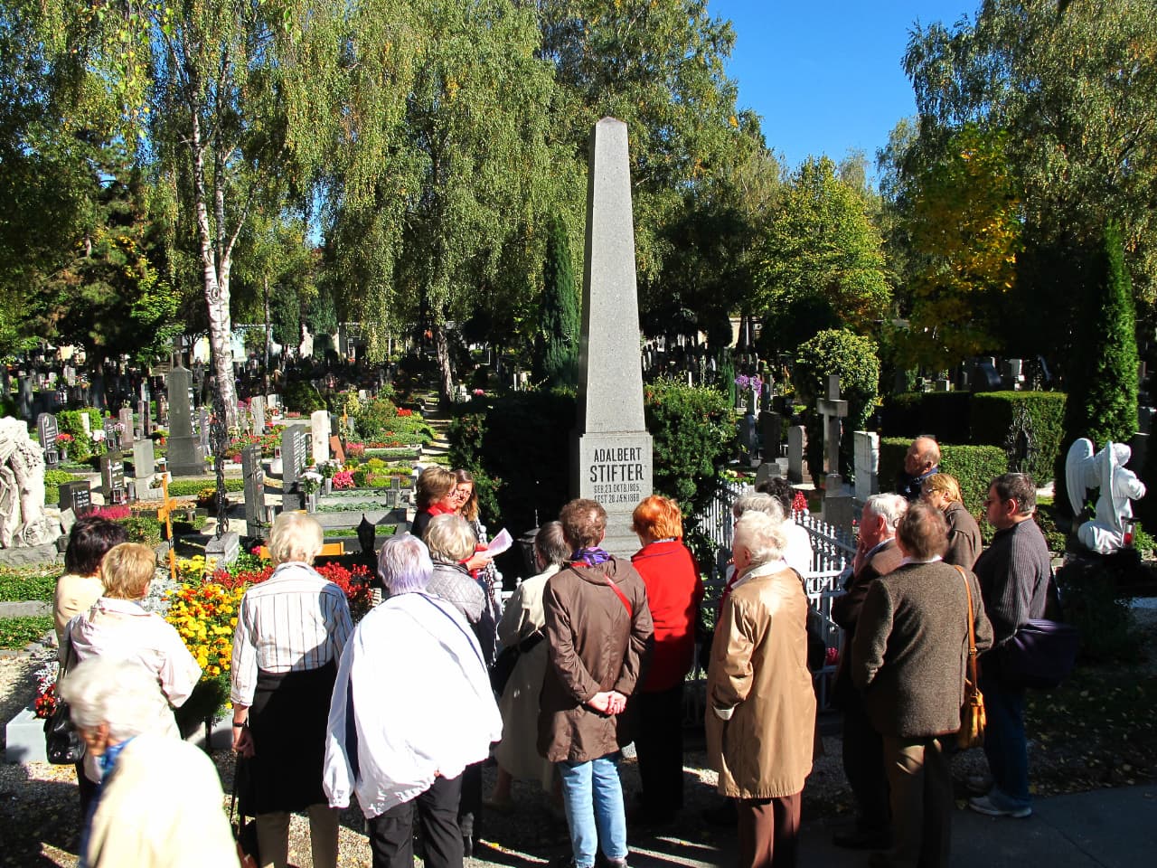 Führung durch den jüdischen Friedhof Linz