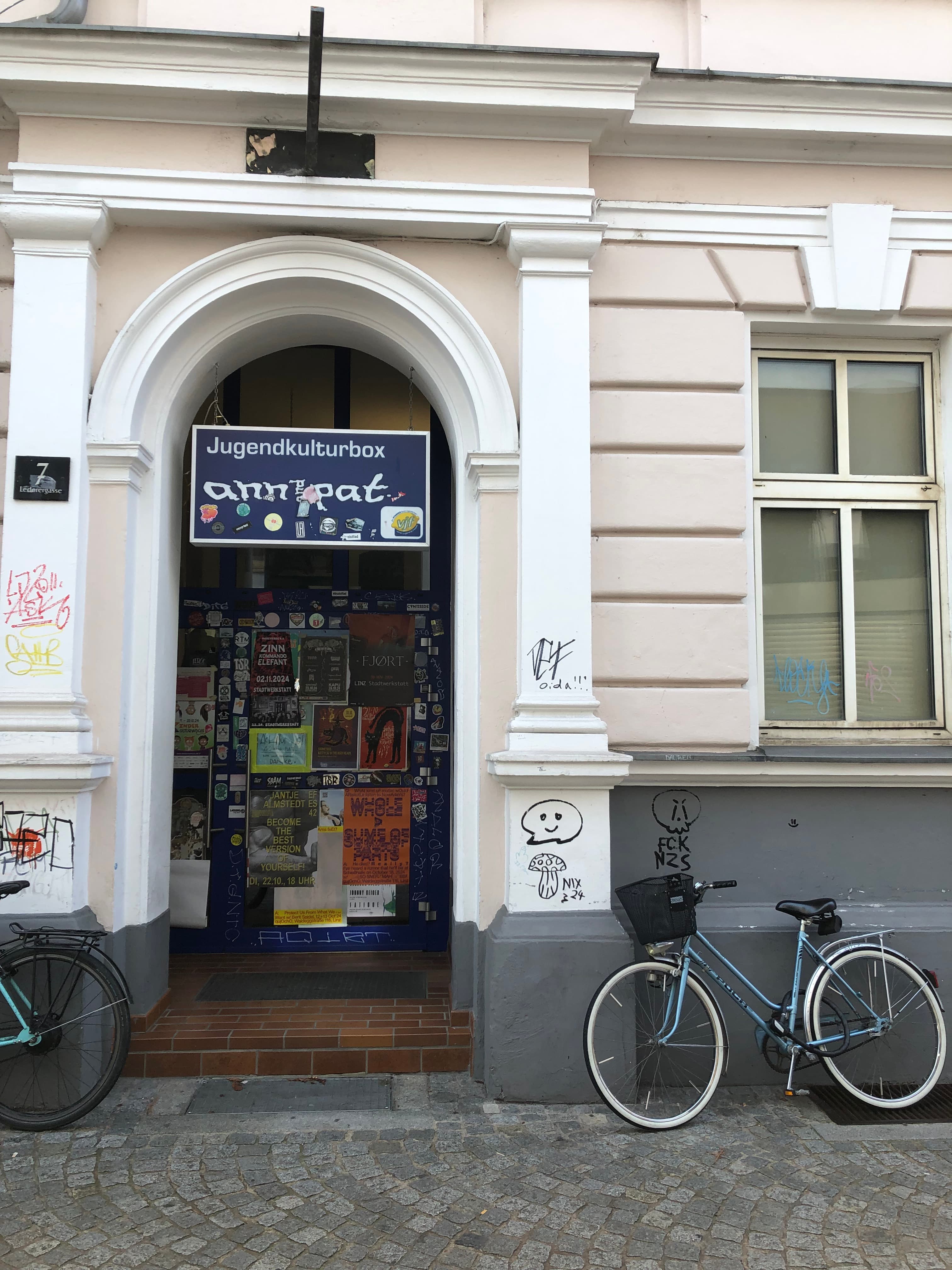 Veranstaltungen in der Ann and Pat Jugendkulturbox