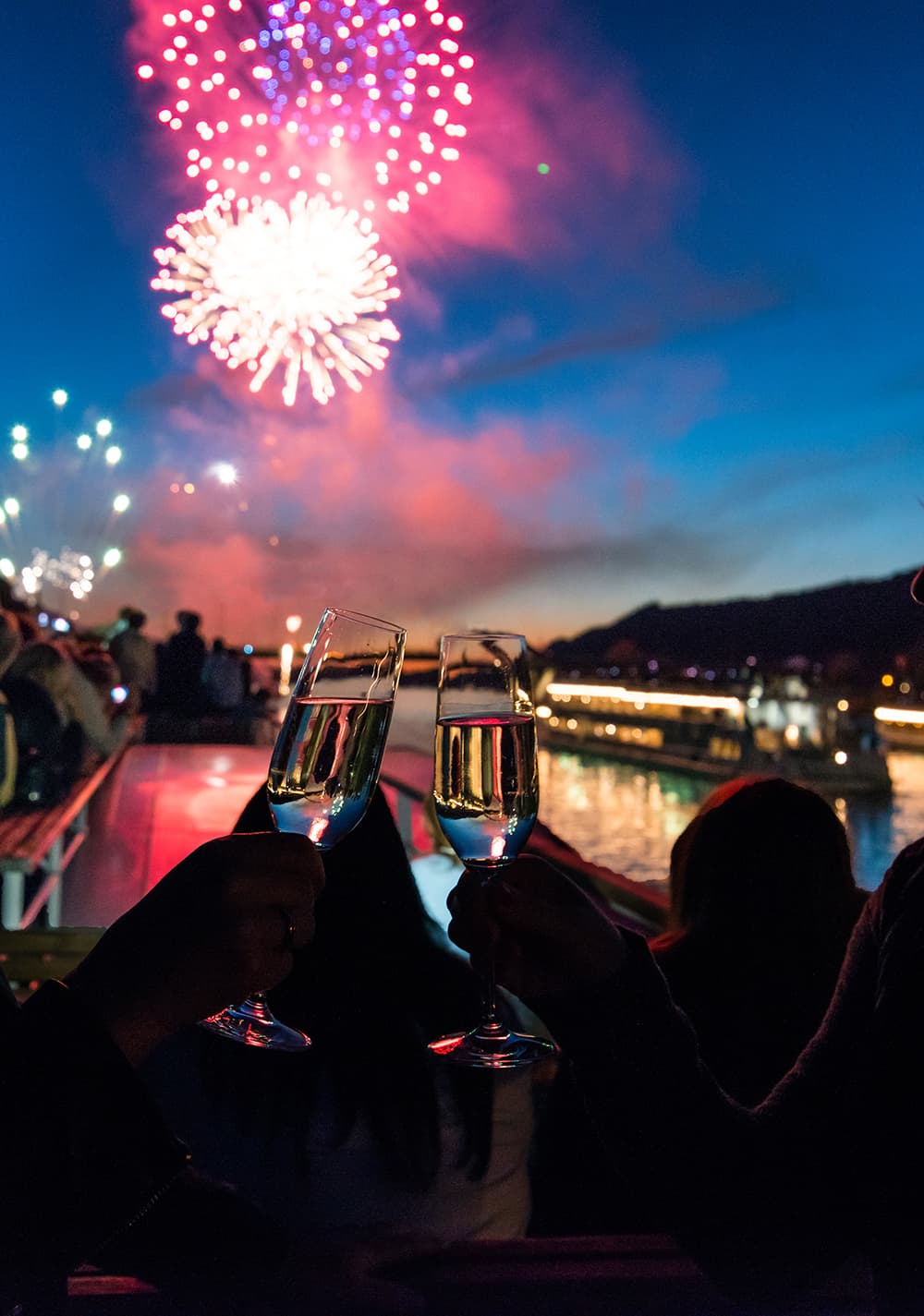 Donau in Flammen