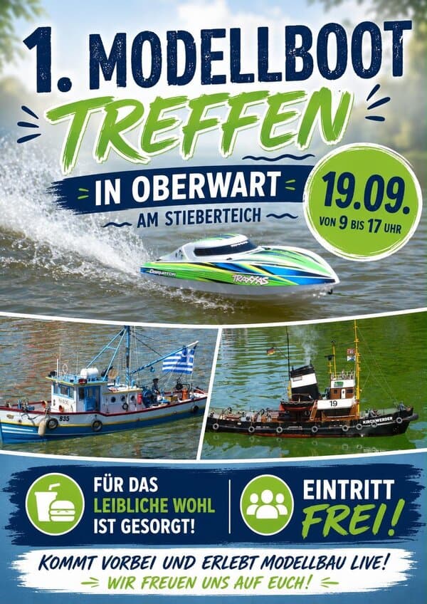 1. Modellboot-Treffen