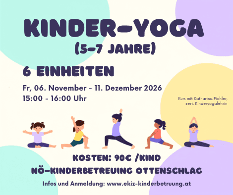 Kinder-Yoga (5-7 Jahre)