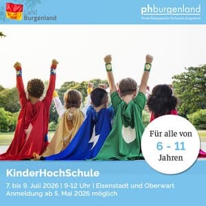 KinderHochSchule – Superheld:innen der Wissenschaft
