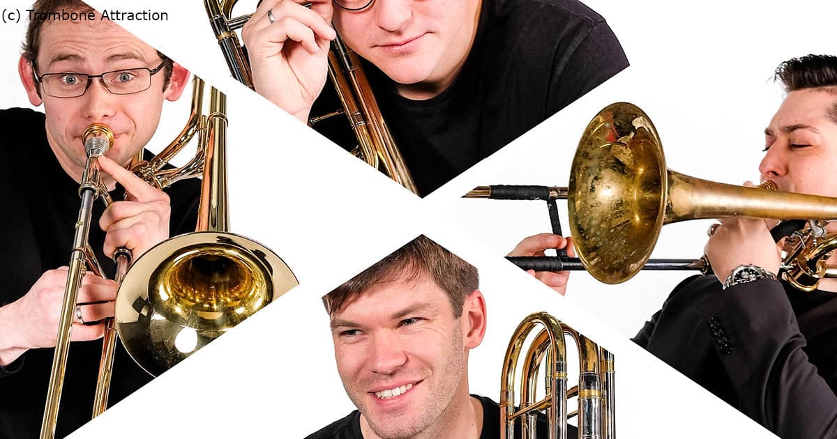 kultig: BRASS & WINE - Trombone Attraction & Weingut Pesau