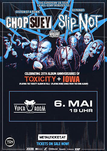 Live: CHOP SUEY, SLIP-NOT, THE VIOLENT INZIDENT