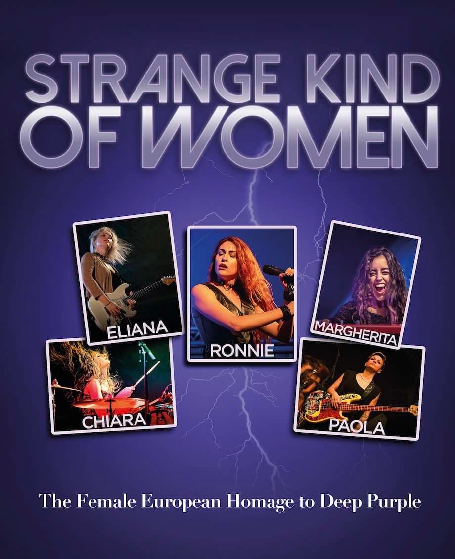 STRANGE KIND OF WOMEN (IT) - The female European Homage to Deep Purple