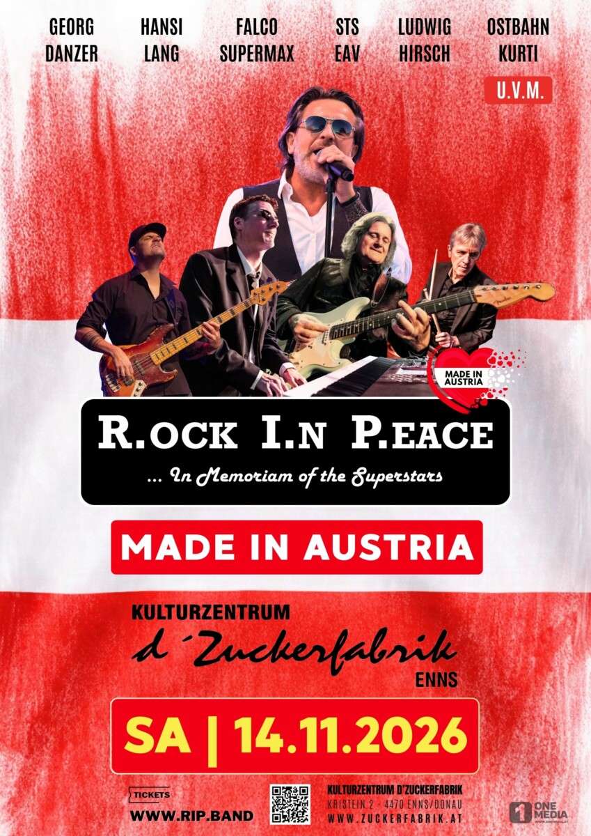 R.OCK I.N P.EACE – MADE IN AUSTRIA - In Memoriam Of The Superstars – Made In Austria