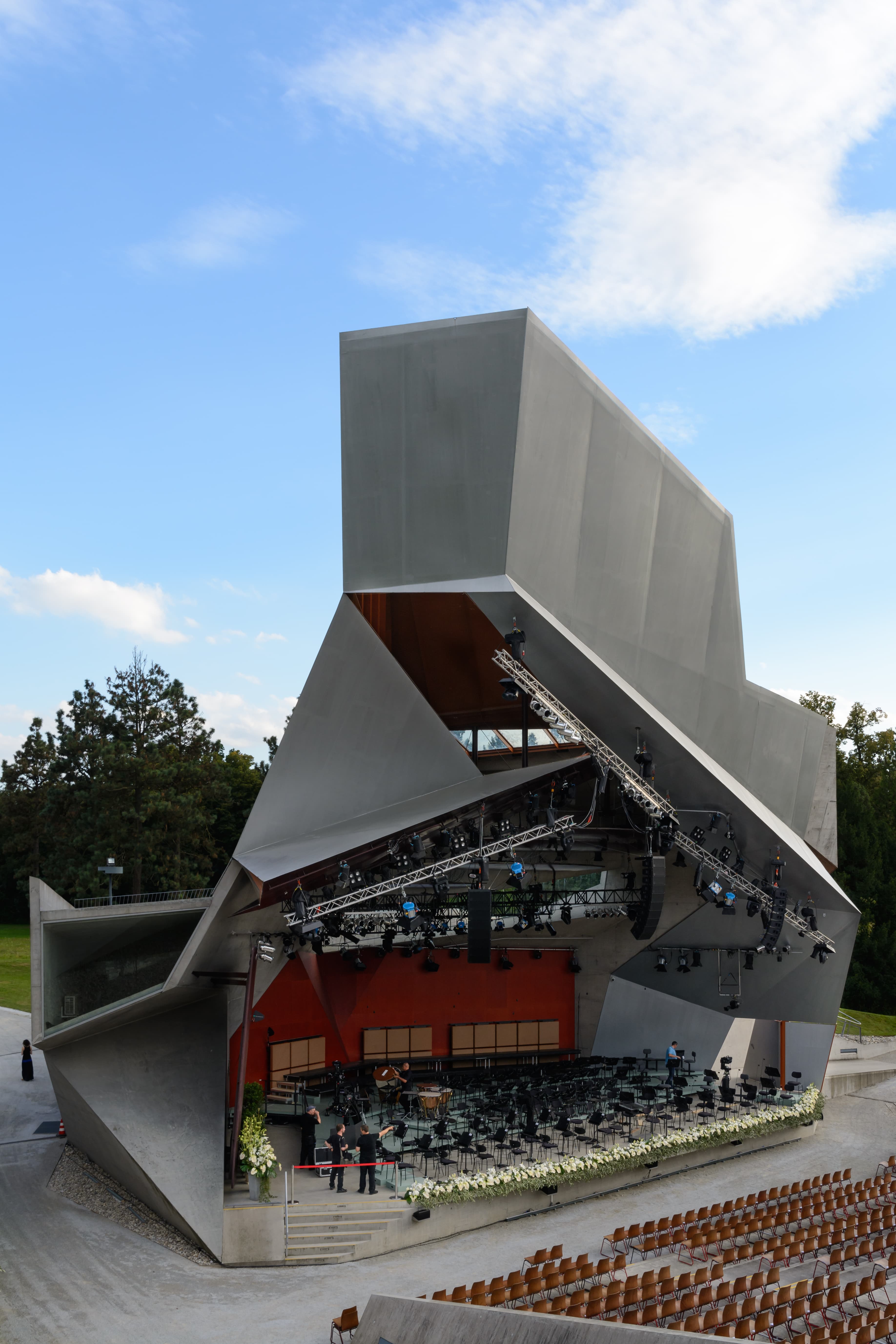 Klassikkonzert im Freien mit Orchester