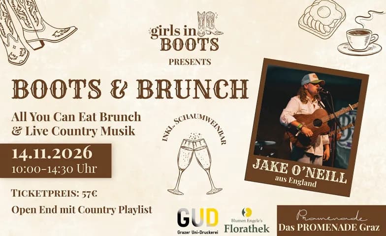 BOOTS & BRUNCH - Country Brunch & Live Music