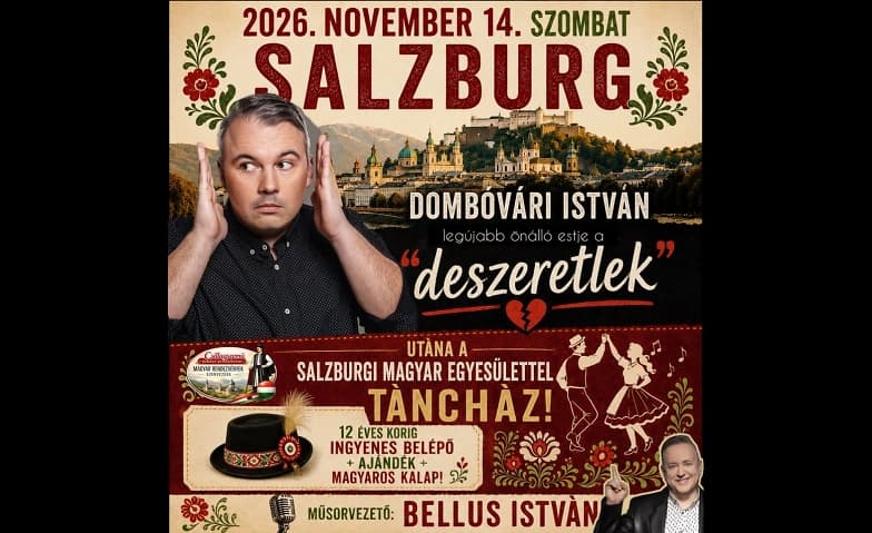 Dombóvári István és Bellus István Salzburgban