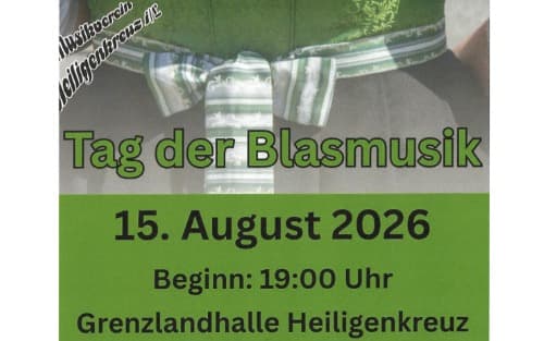 Tag der Blasmusik - Dämmerschoppen mit dem MV Neuhaus am Klausenbach