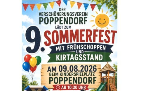 Verschönerungsverein Poppendorf i.B. - Sommerfest mit Frühschoppen