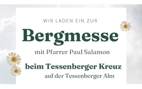 Bergmesse mit Vikar Paul Salamon
