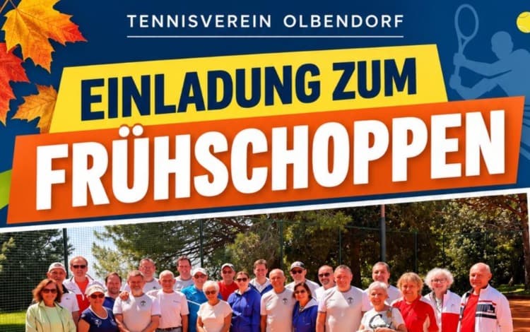 Einladung zum Frühschoppen_Tennisverein Olbendorf