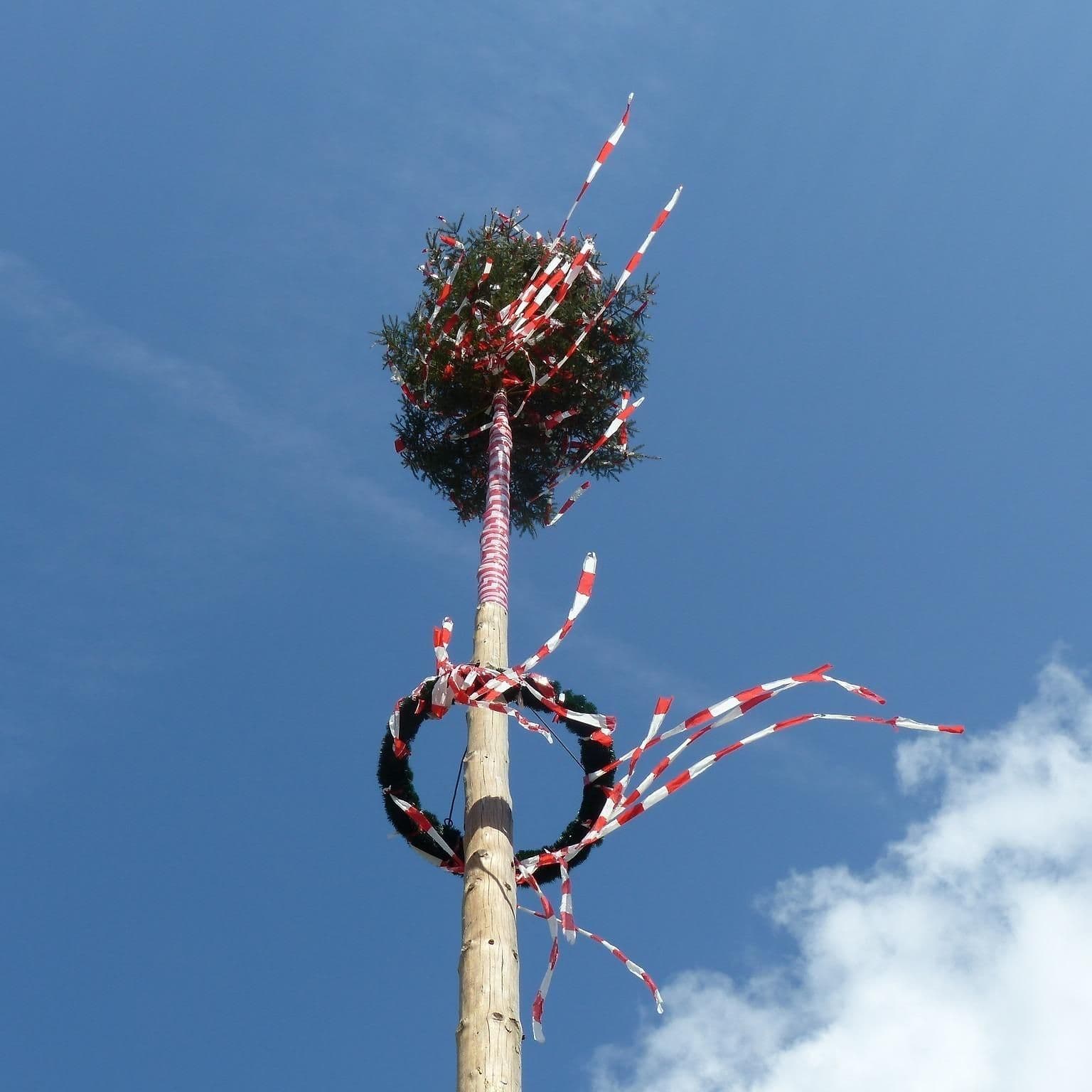 Aufstellen - Kirtagsbaum