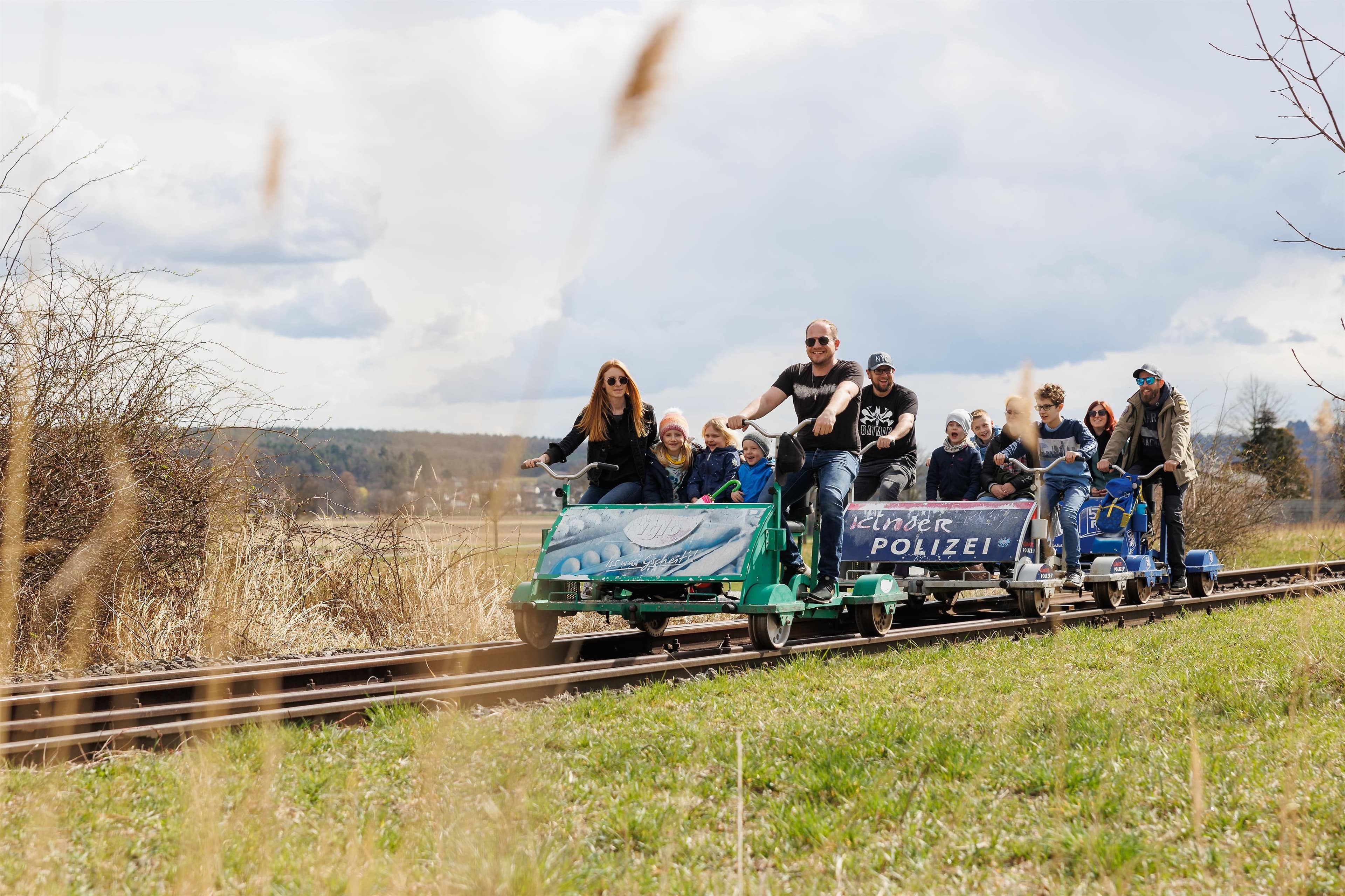 Losradeln mit Rad & Draisine