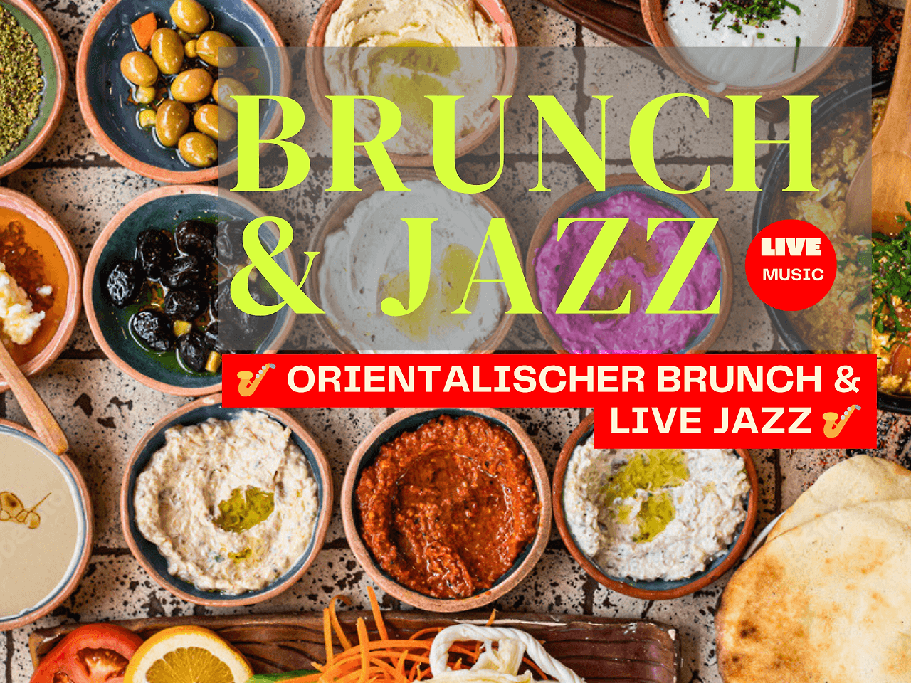 Tewoo - Orientalischer Brunch mit Live Jazz