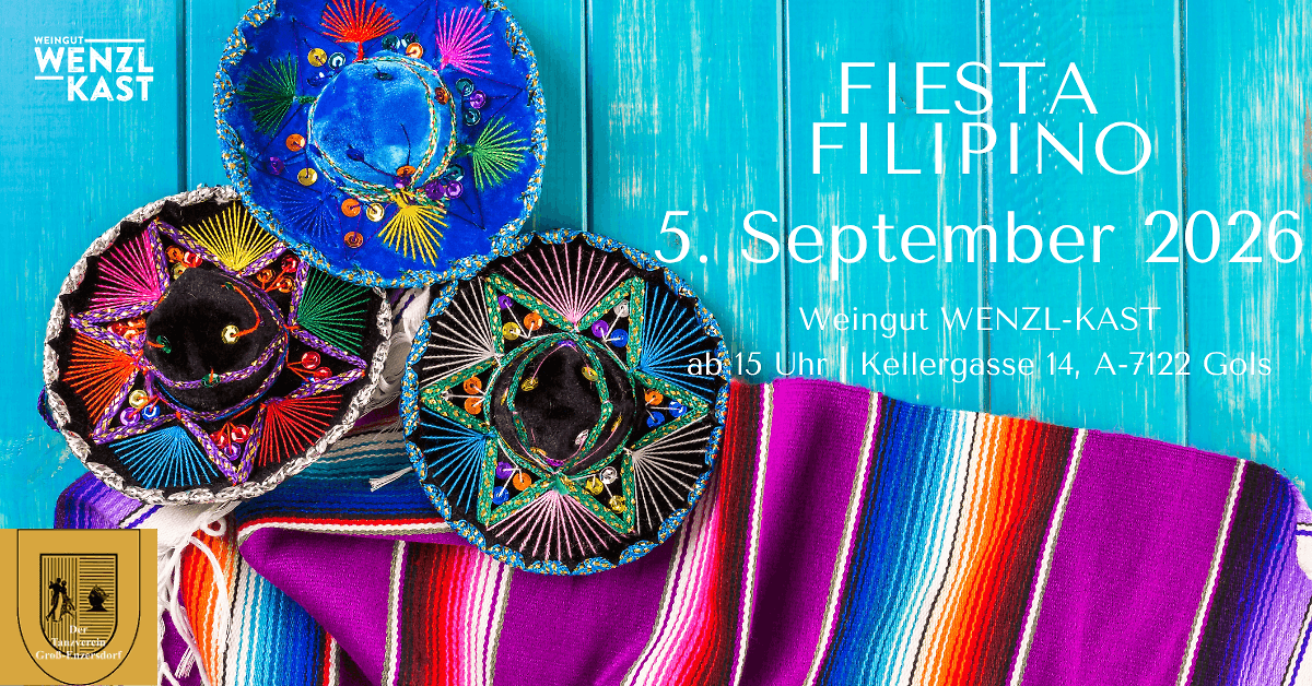 Fiesta Filipino im Weingut Wenzl-Kast
