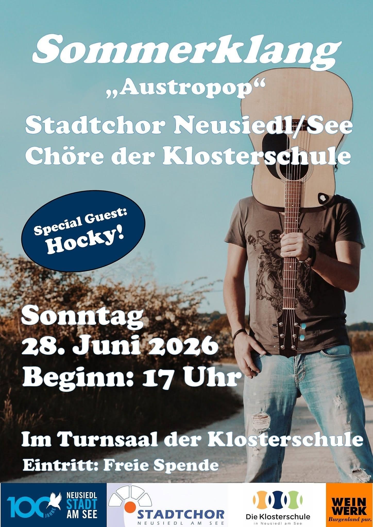 Sommerklang "Austropop" - ABGESAGT!