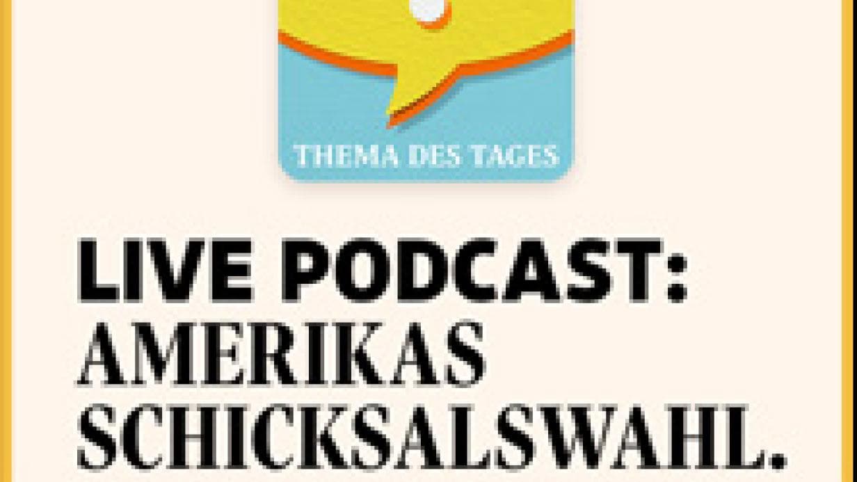 STANDARD Podcast "Thema des Tages" live - Amerikas Schicksalswahl