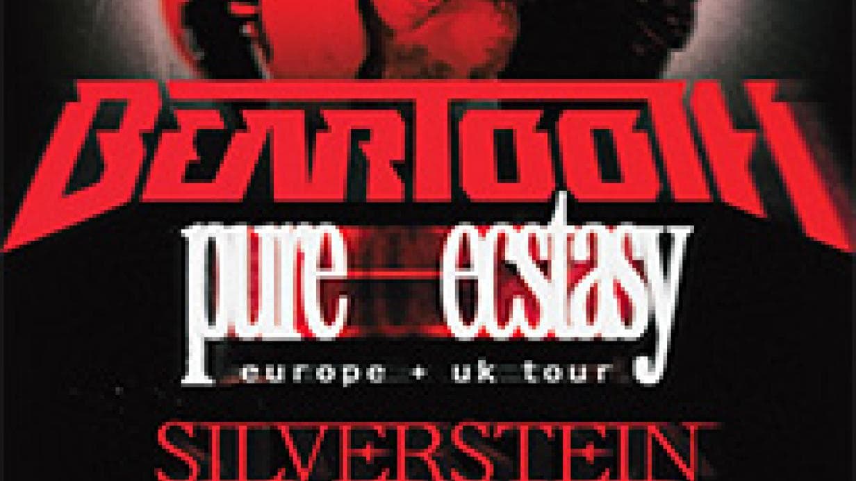 Beartooth - pure ecstasy europe + uk tour