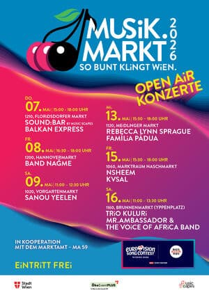 MUSiK.MARKT 2026 � SO BUNT KLINGT WIEN.
