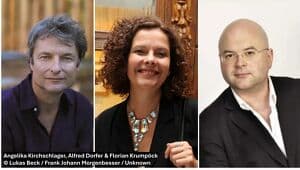 Angelika Kirchschlager, Alfred Dorfer & Florian Krumpöck. Tod eines Pudels