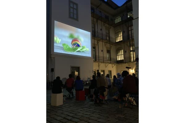 Sunset Cinema on Graz Schlossberg