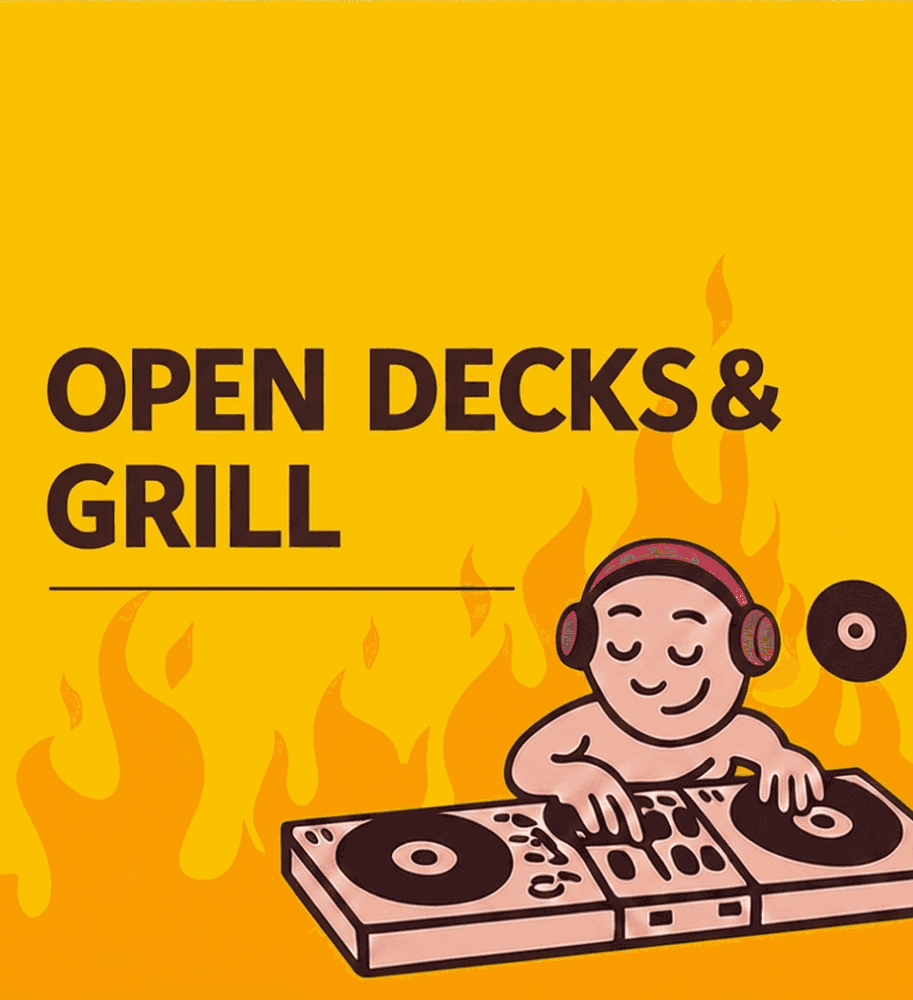 open decks & grill | by sabi (italo disco)