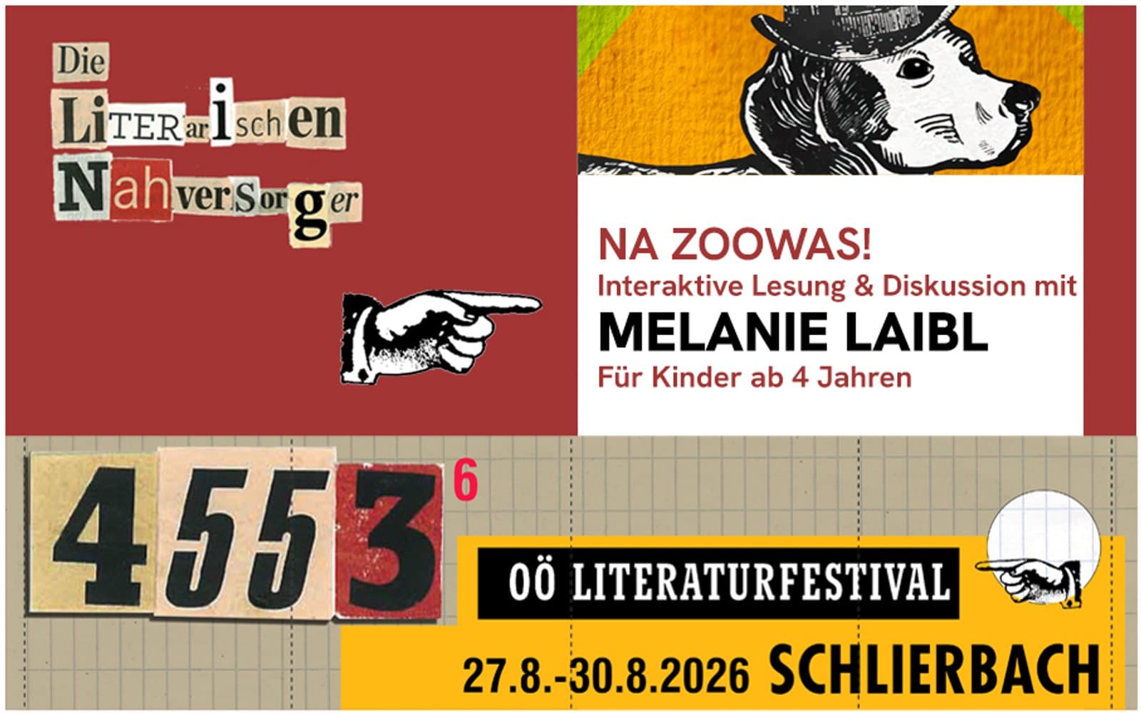 NA ZOOWAS! Interaktive Lesung und mit MELANIE LAIBL