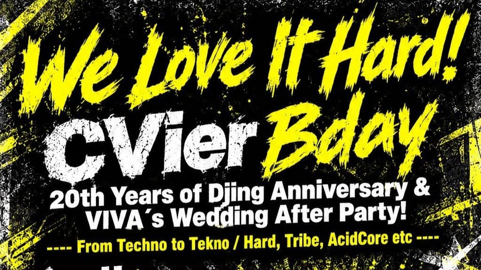 We Love It Hard! - from Techno to Tekno!