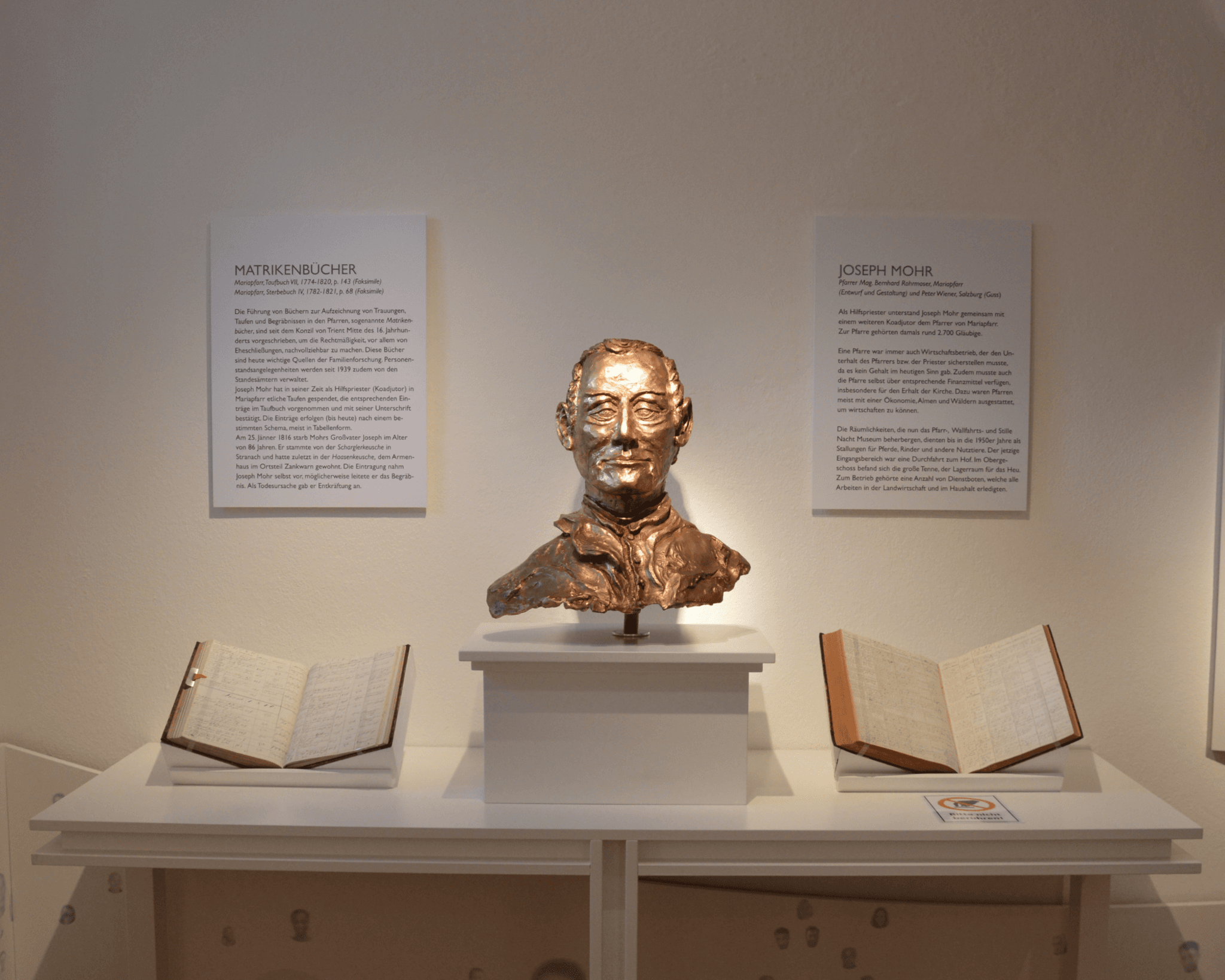 Museumsbesichtigung des Pfarr-, Wallfahrts- u. Stille Nacht Museum