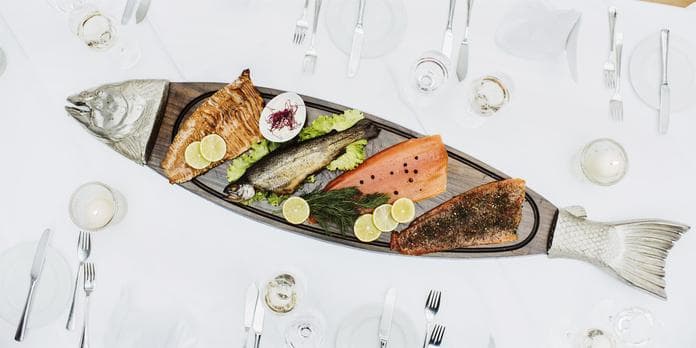 Game & Fish Specialties at Fischrestaurant Kulmer