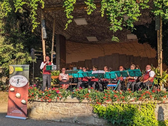 Curkonzert "Raabauer Holz & Blech Musik" in Bad Gleichenberg