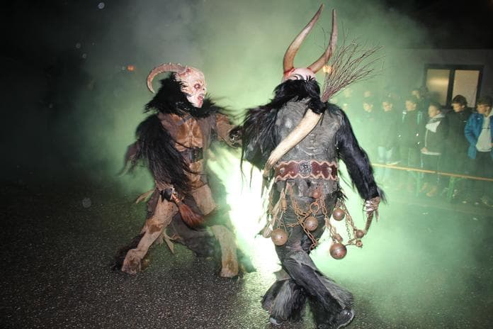 Perchtenlauf in St. Kathrein/Offenegg