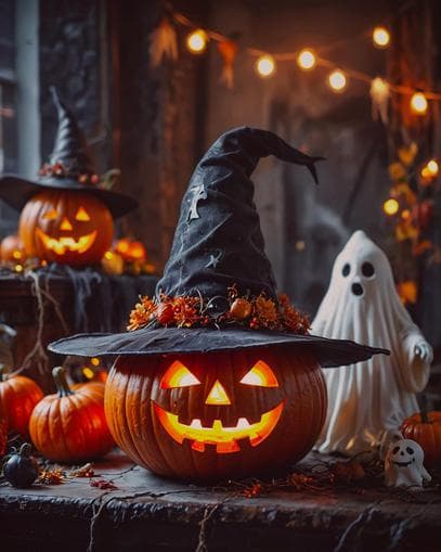 Kinder Halloween mit schauriger Grusel-Rallye