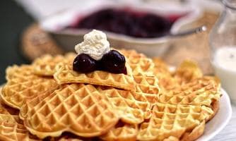 Waffelsonntag im Café Haider in Fischbach