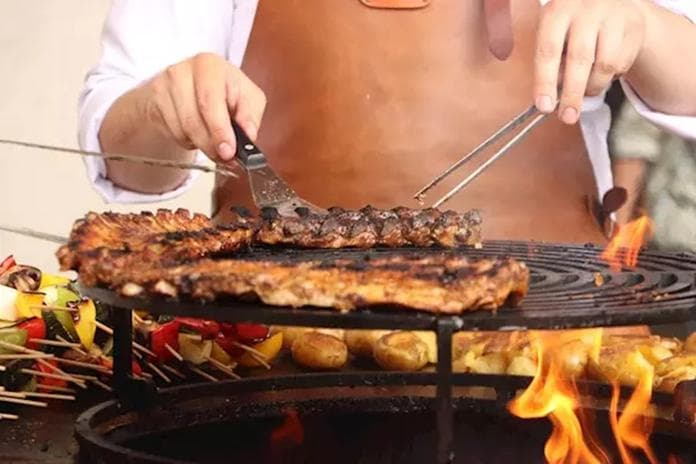 Grillabend beim Gasthof Schrenk