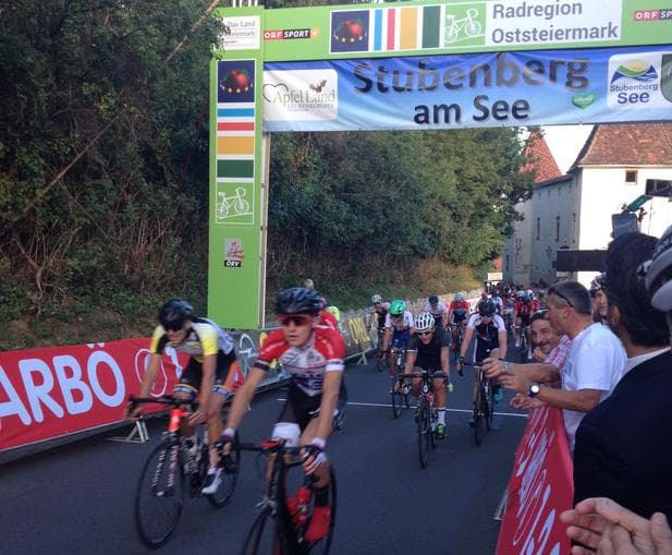 38. Radjugendtour Oststeiermark- Ziel in Stubenberg