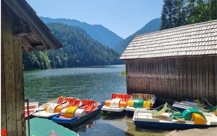 Beachparty am Salzs-Stausee