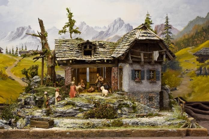 Krippenausstellung im Barocksaal