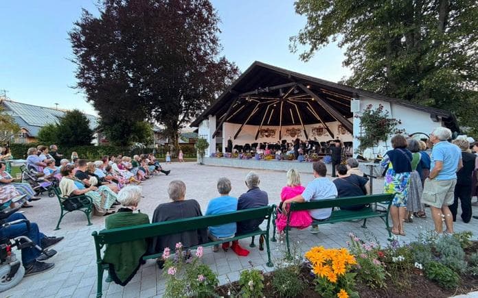 Parkkonzert der Salinenmusik Altaussee