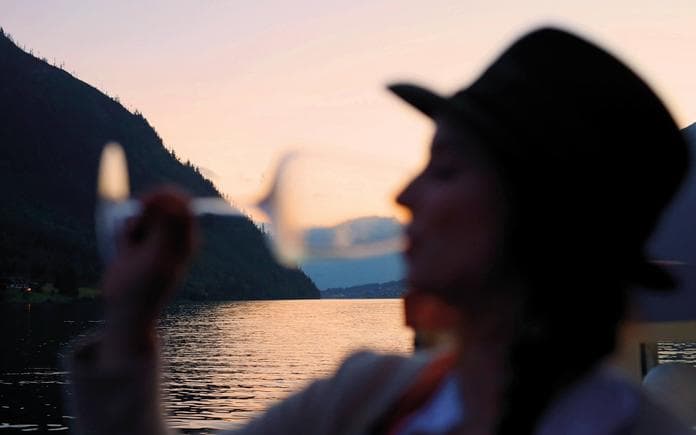 Weinverkostung am Grundlsee "Wein am Wasser"