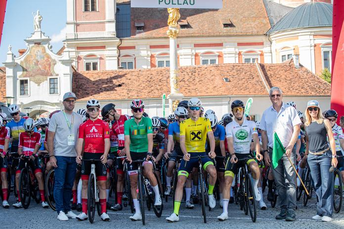 38. Int. Radjugendtour Oststeiermark-2. Etappe Start Pöllau