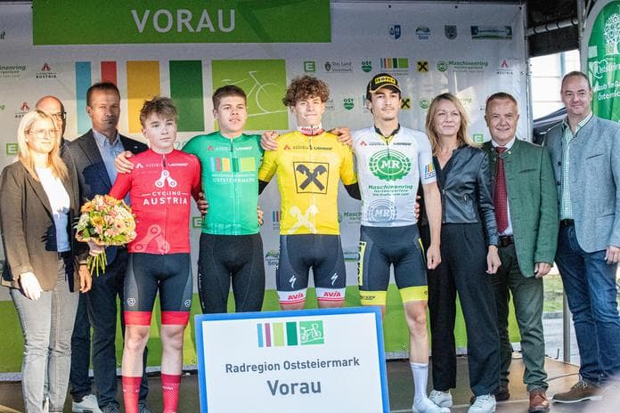 38. Int. Radjugendtour Oststeiermark-2.Etappe Ziel Vorau