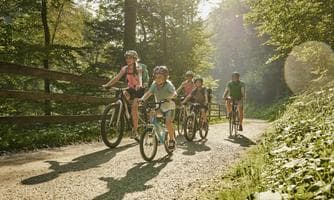 Eltern-Kind-Radfahrtraining
