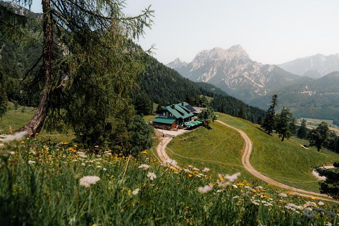 Bergcamp auf der Grabneralm